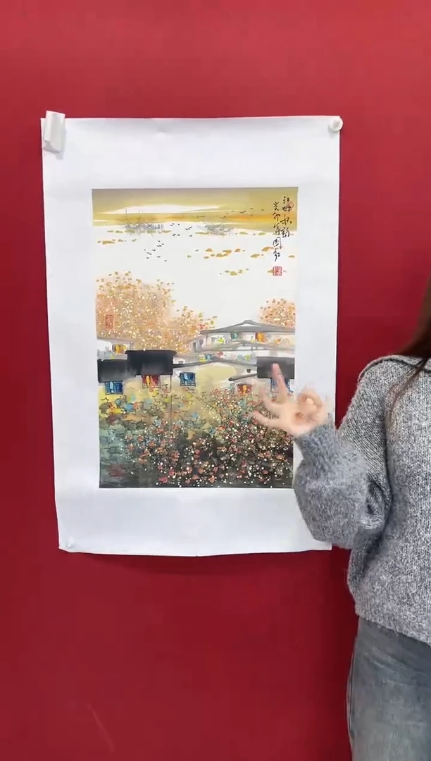 国画张国红老师画作