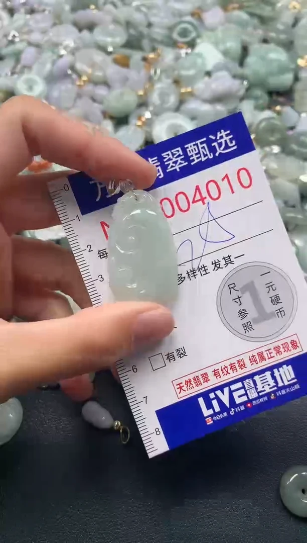 吊坠(不含链)未镶嵌翡翠4010