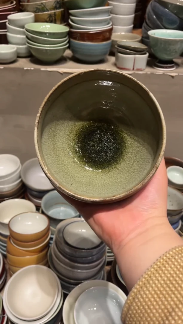【闪购商品】瓷片620     微瑕粗陶玻化米饭碗1个