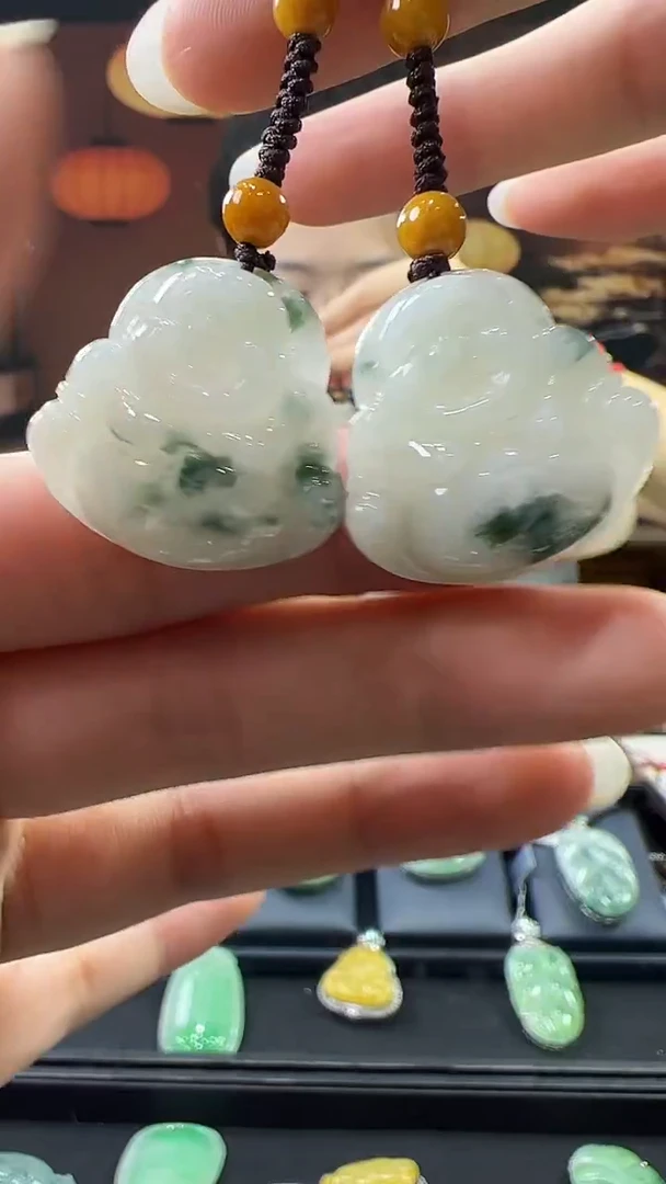 未镶嵌挂件翡翠佛公手机挂（多样性发其一）