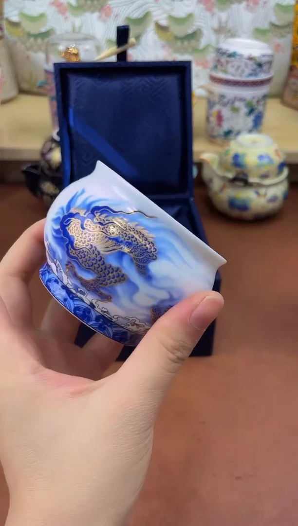 陶陶瓷茶具摆件旅行套组