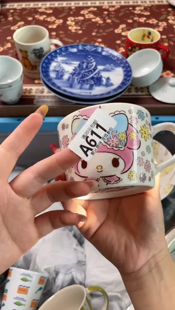瓷片雨****花瓷器瓷器A611