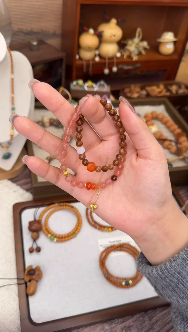 木质类库克双圈手串