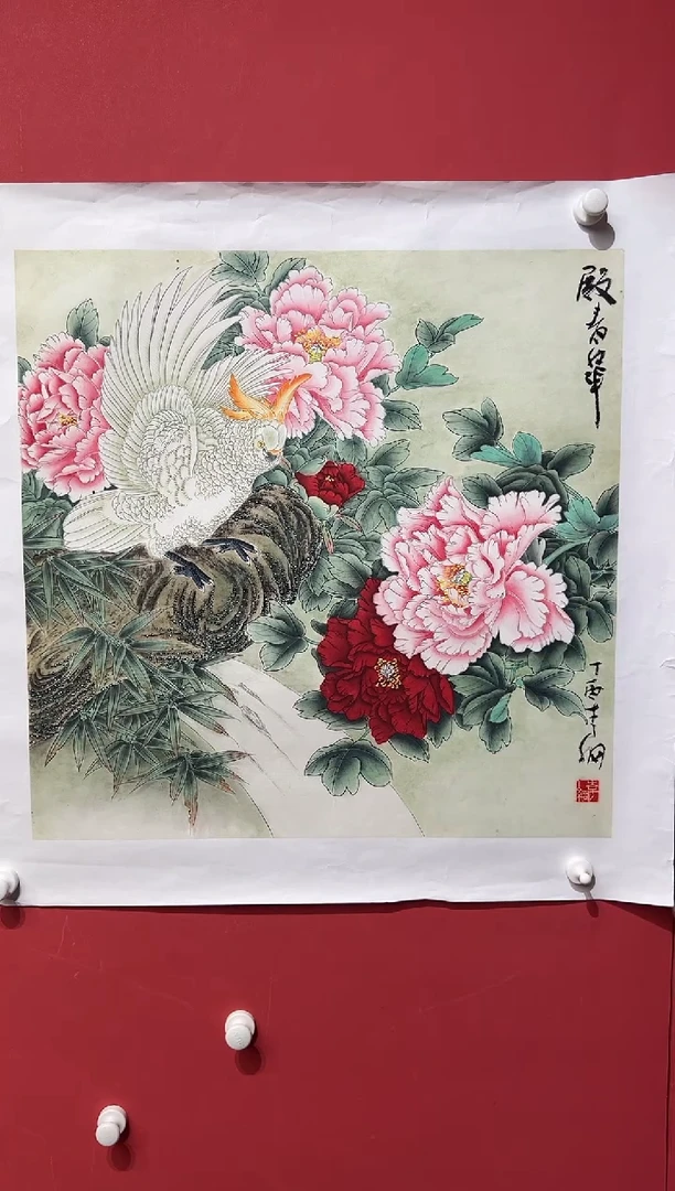 国画李纲-4平尺-国画作品