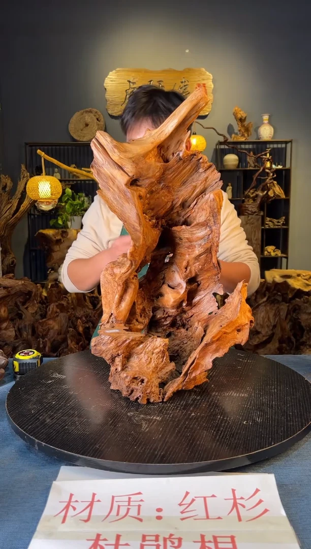 木卢师傅根艺作品（不包含人物摆件）