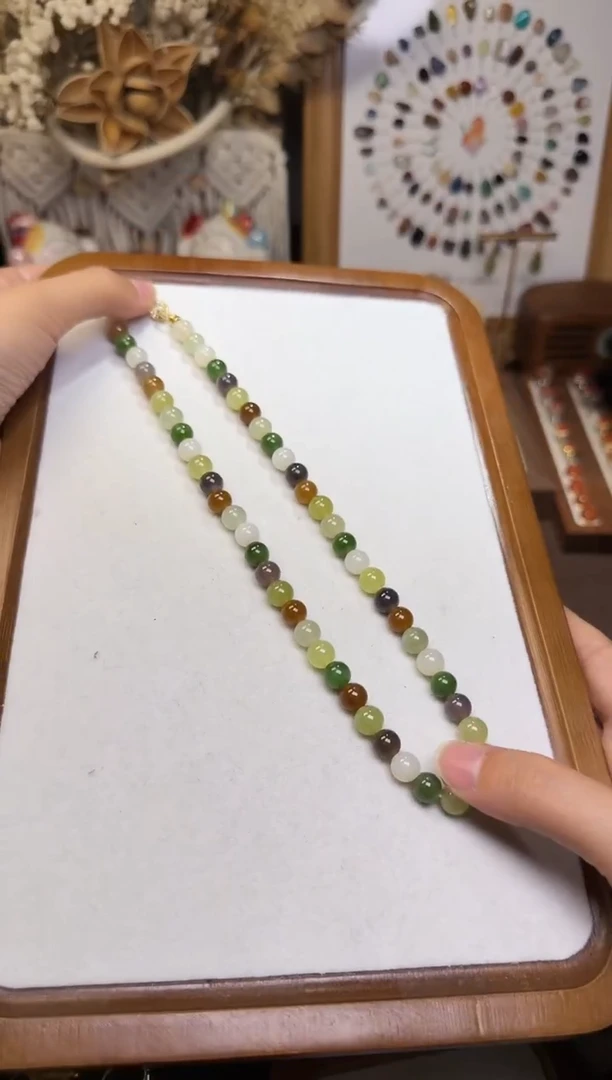 水晶摆件未镶嵌珠链