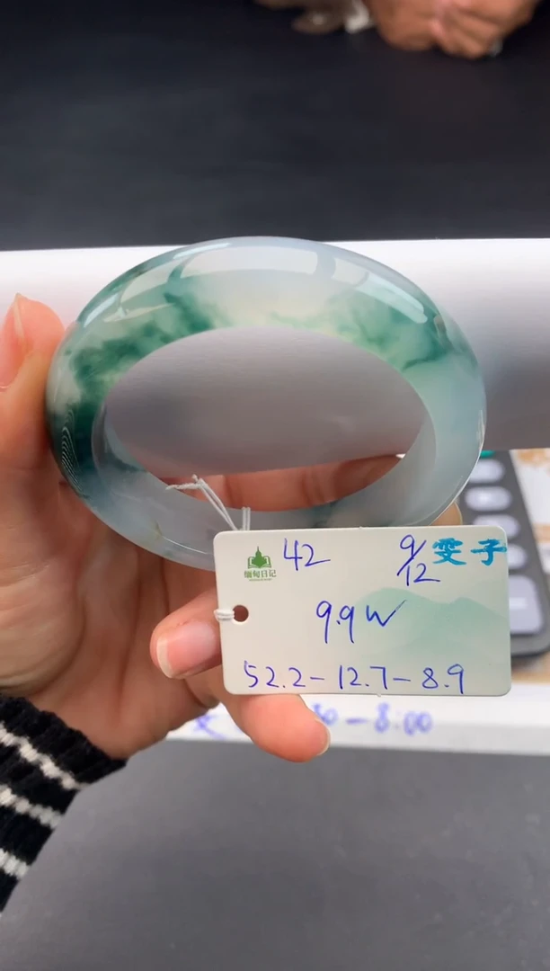 未镶嵌手镯翡翠翡翠自带#送人#，假一赔三