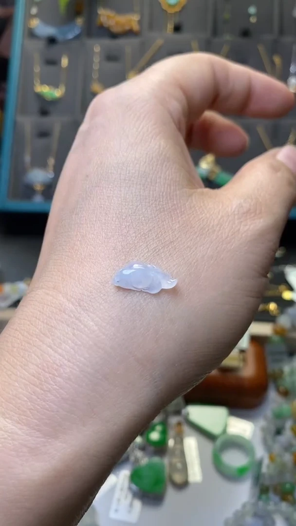 颈饰未镶嵌翡翠40149