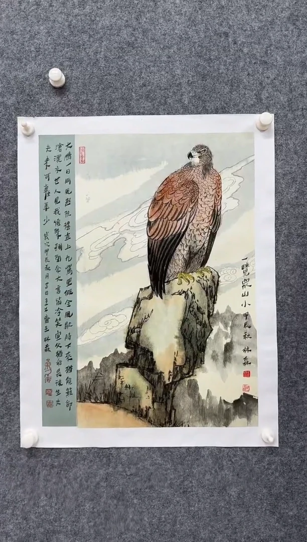 国画DH-LS老师绘画作品