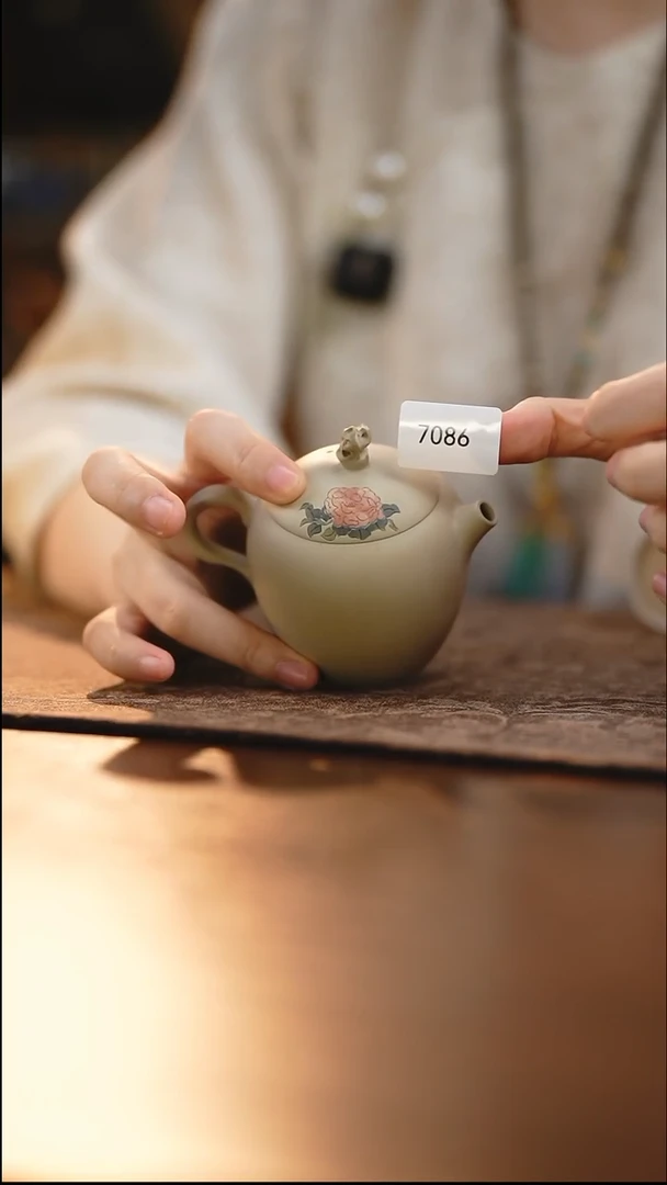 雲梦茶器紫陶茶壶7086
