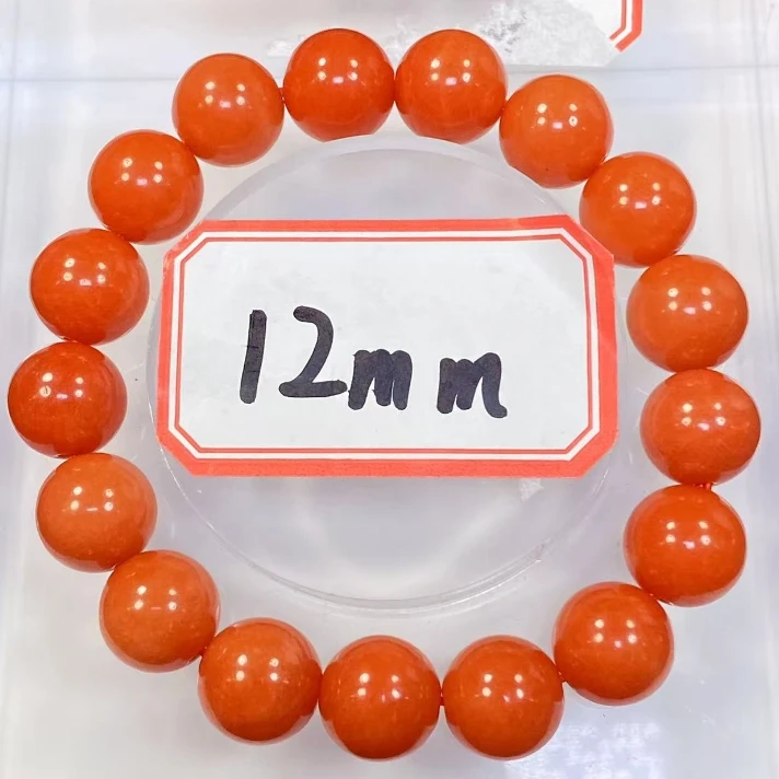 柿子红12mm手串发一条30C43