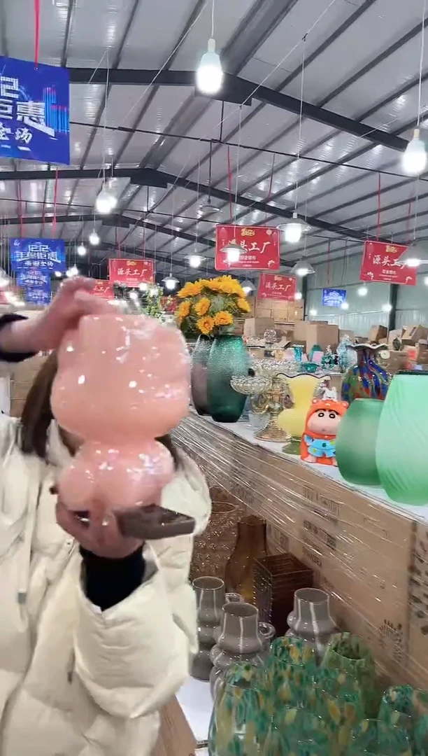 【闪购商品】玻璃于清花器D-早34