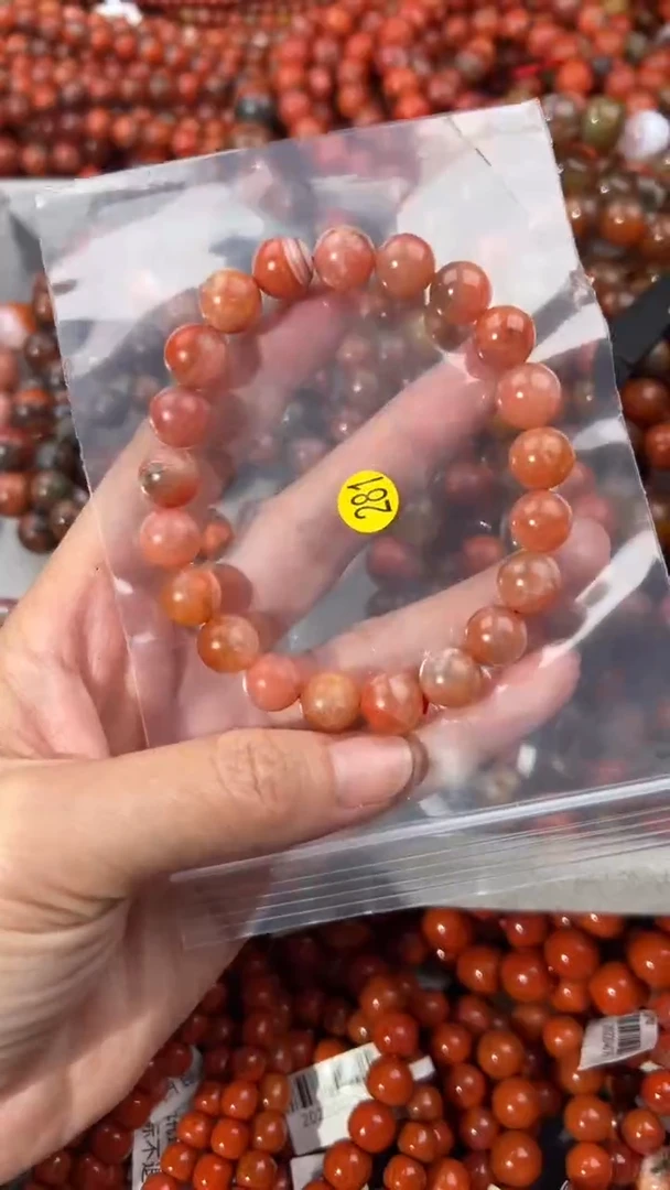 南红玛瑙手串未镶嵌1