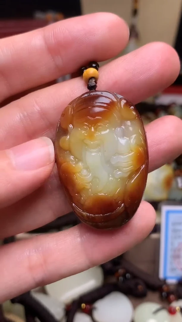 颈饰未镶嵌和田玉新疆料青海料清水和田玉吊坠