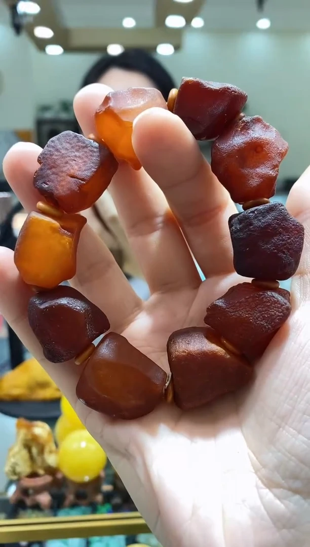 【闪购商品】蜜蜡手串未镶嵌手串