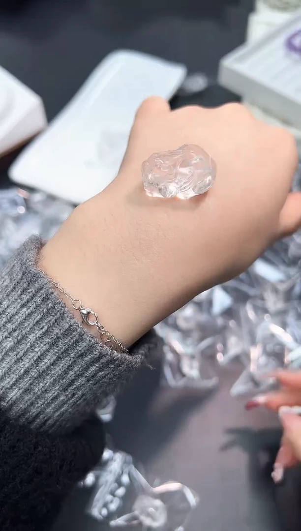 【闪购商品】水晶貔貅未镶嵌55Q多样性发其一/1个默认微瑕