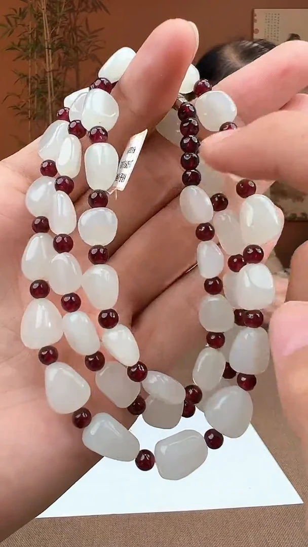 和田玉未镶嵌项链多样性发货拍一发一11132