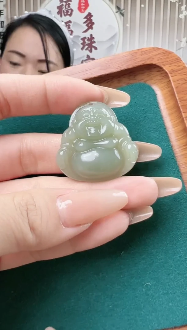 【闪购商品】和田玉颈饰未镶嵌佛公吊坠