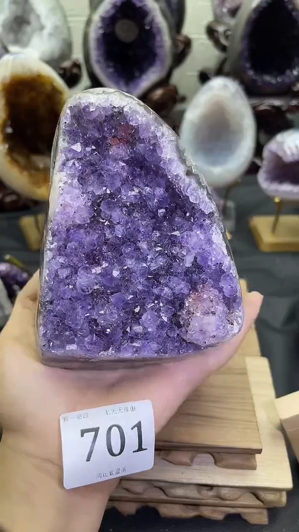 未镶嵌大型摆件（非配饰）紫晶701号摆件