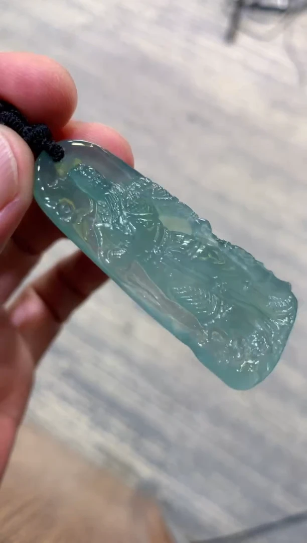 颈饰未镶嵌翡翠天然A货翡翠