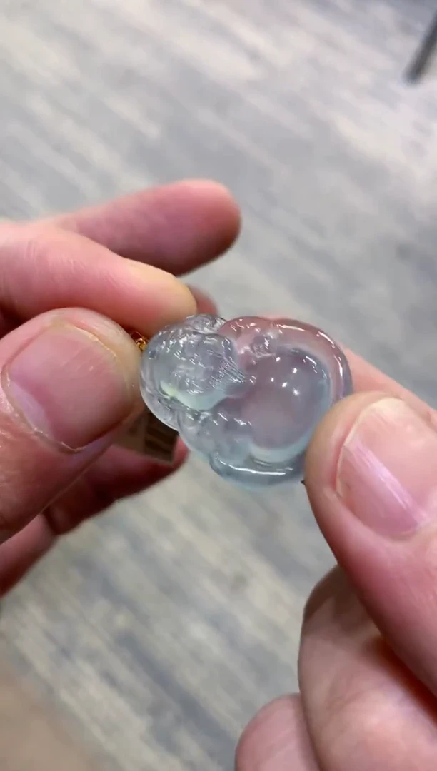 颈饰未镶嵌翡翠天然A货翡翠