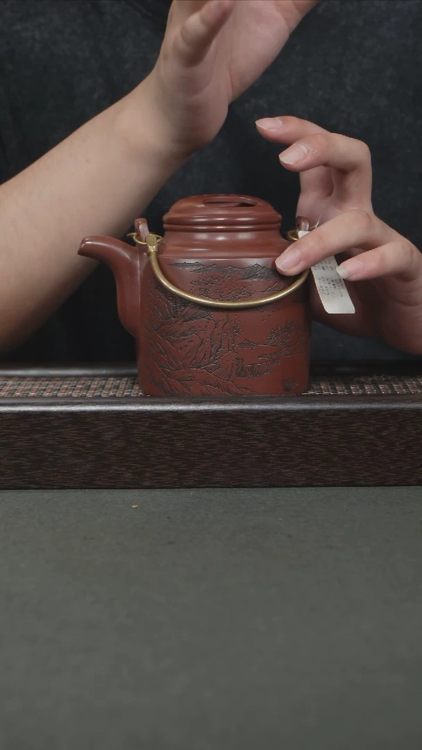 茶壶紫砂宜兴紫砂480cc0384