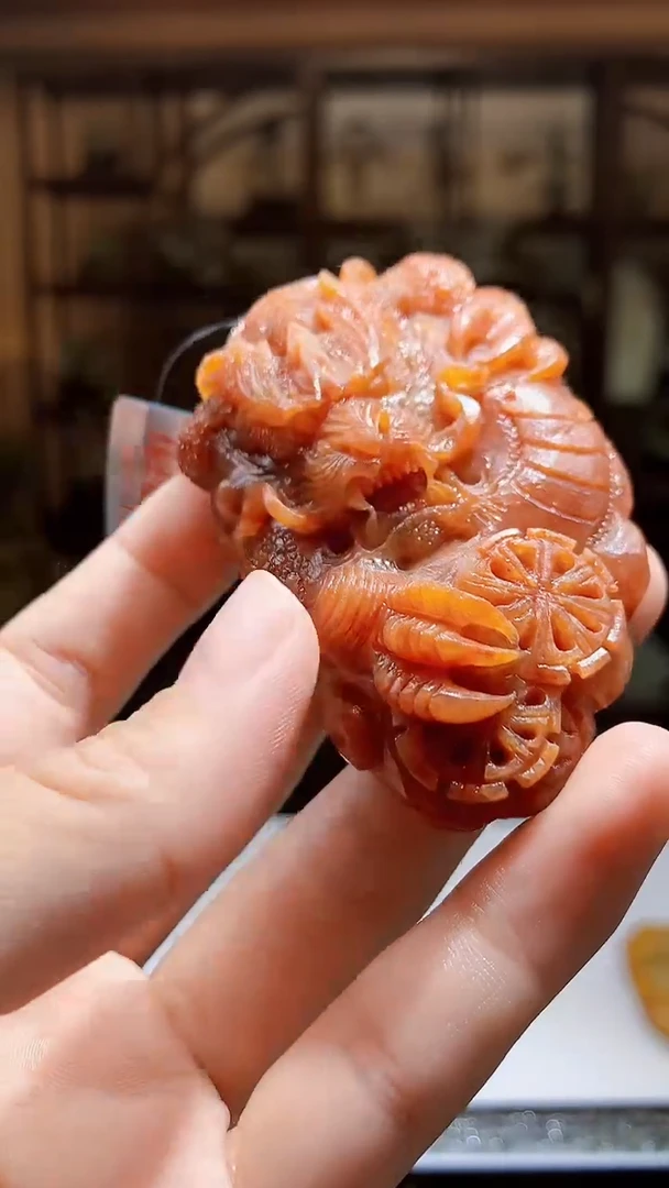 定制翡翠未镶嵌1085hm-毛货挂件53