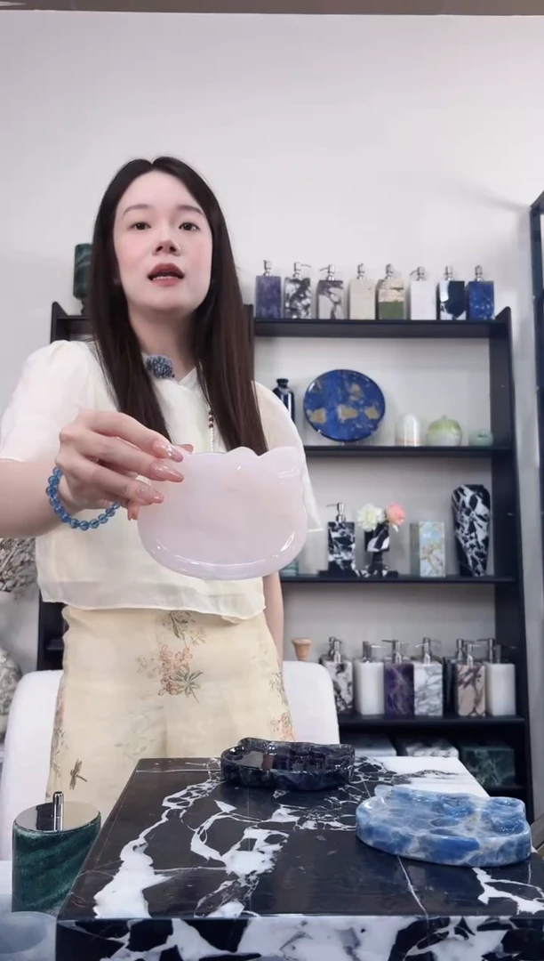石材粉玉小猫060