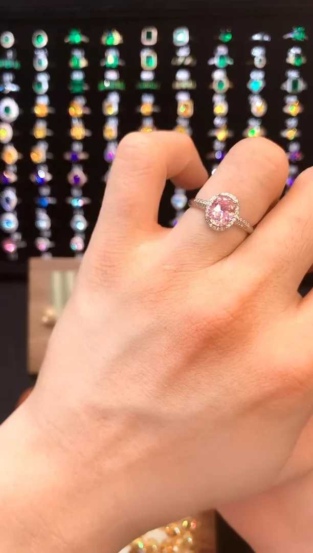 托帕石戒指未镶嵌........