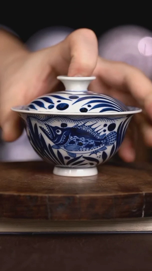 微瑕福利 现代瓷大撇口