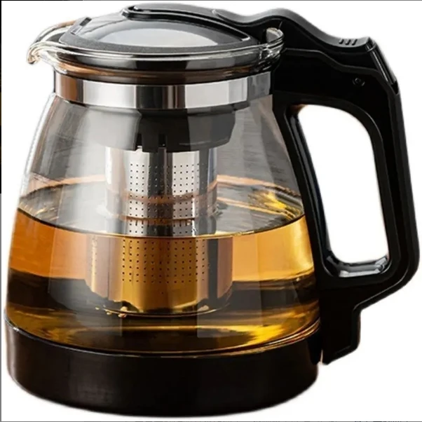 冷水壶玻璃壶过滤冲茶器玻璃杯内胆花茶壶