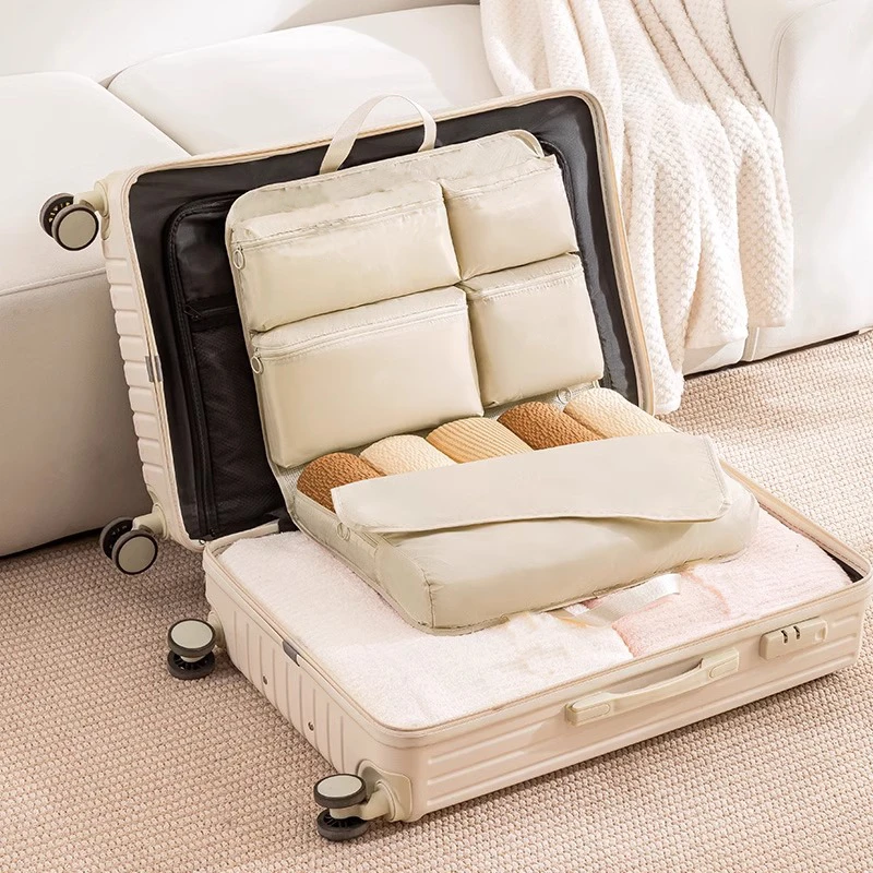旅行收纳袋出门便携行李箱整理包多功能内衣内裤分装袋衣物整理袋
