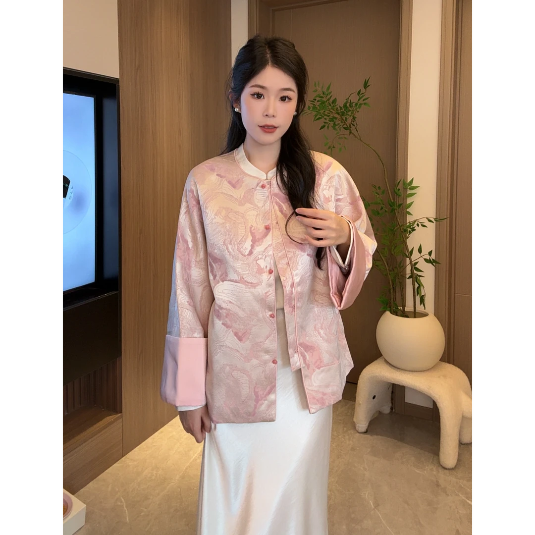 【欣欣】（十三雾）新中式国风老钱风春款外套