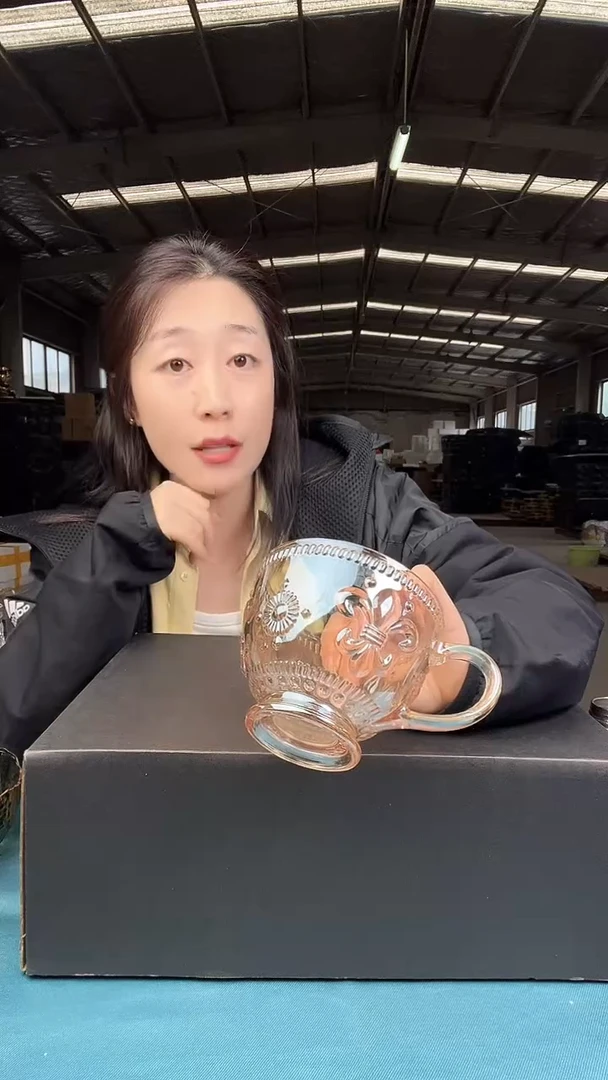 玻璃早餐杯   原色料  水杯  拍一发二