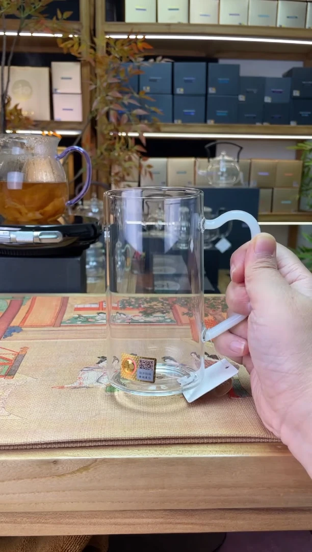 【闪购商品】禾器清予杯/透明/白玉/425ml