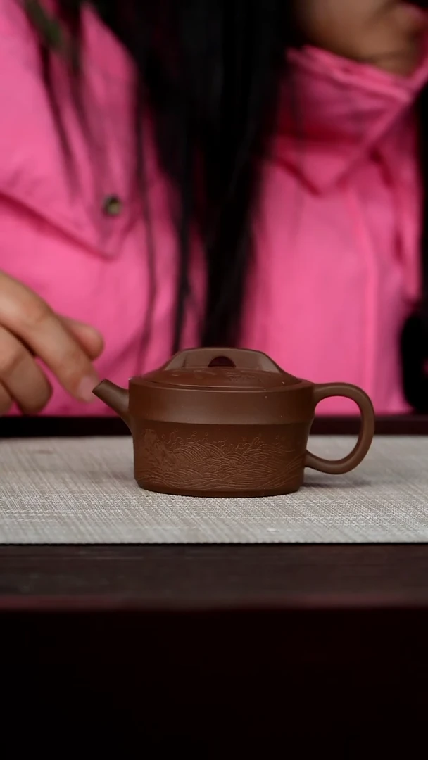 【闪购商品】宜兴原矿紫砂壶茶壶100C