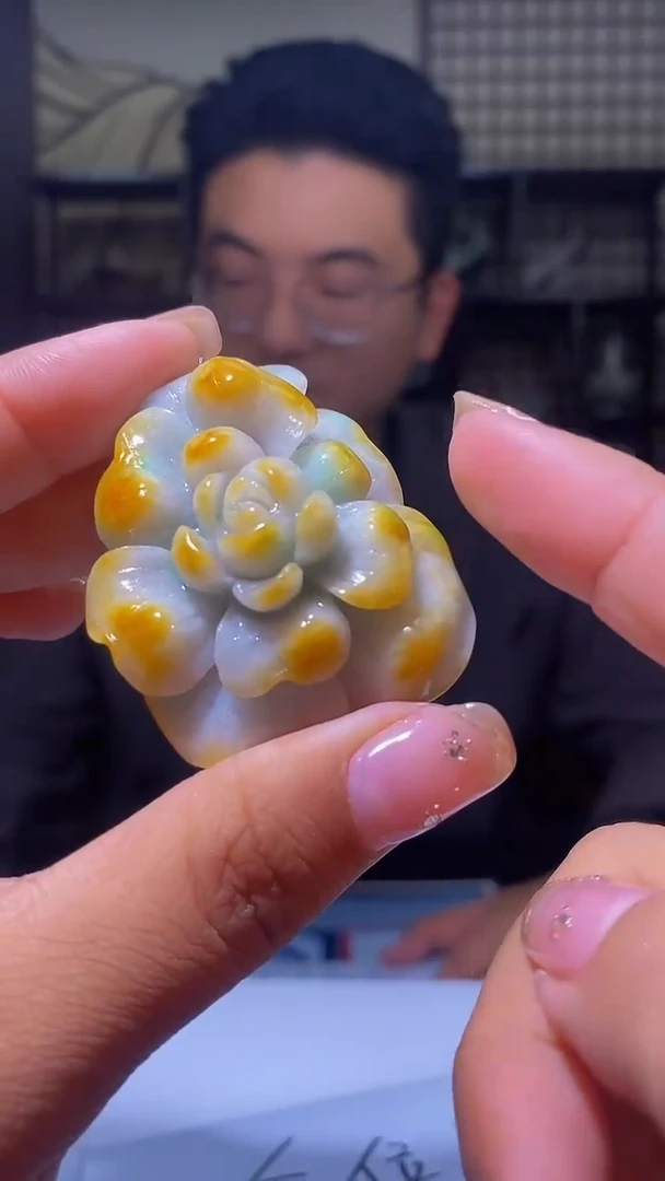 颈饰未镶嵌翡翠DD翡翠毛货HZ-04