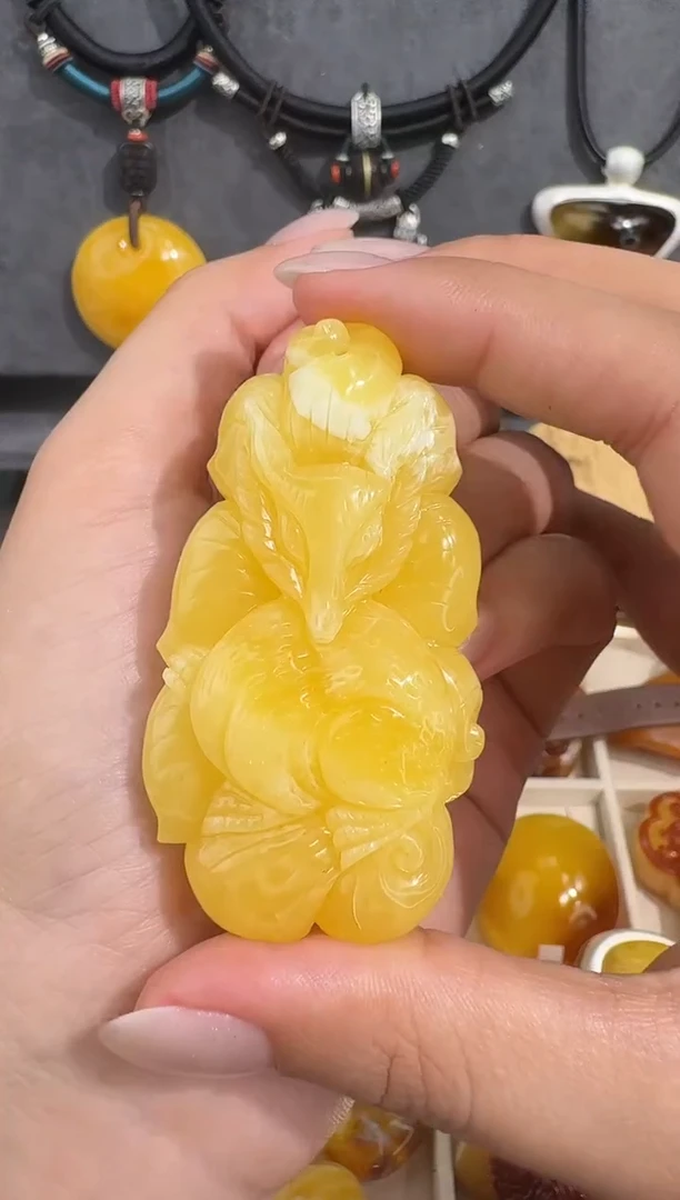 裸石琥珀未镶嵌小***️琥珀