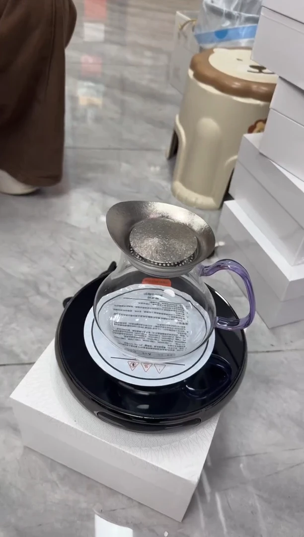 @@茗凤祥电陶炉X-2+器钛赏茗浅紫色