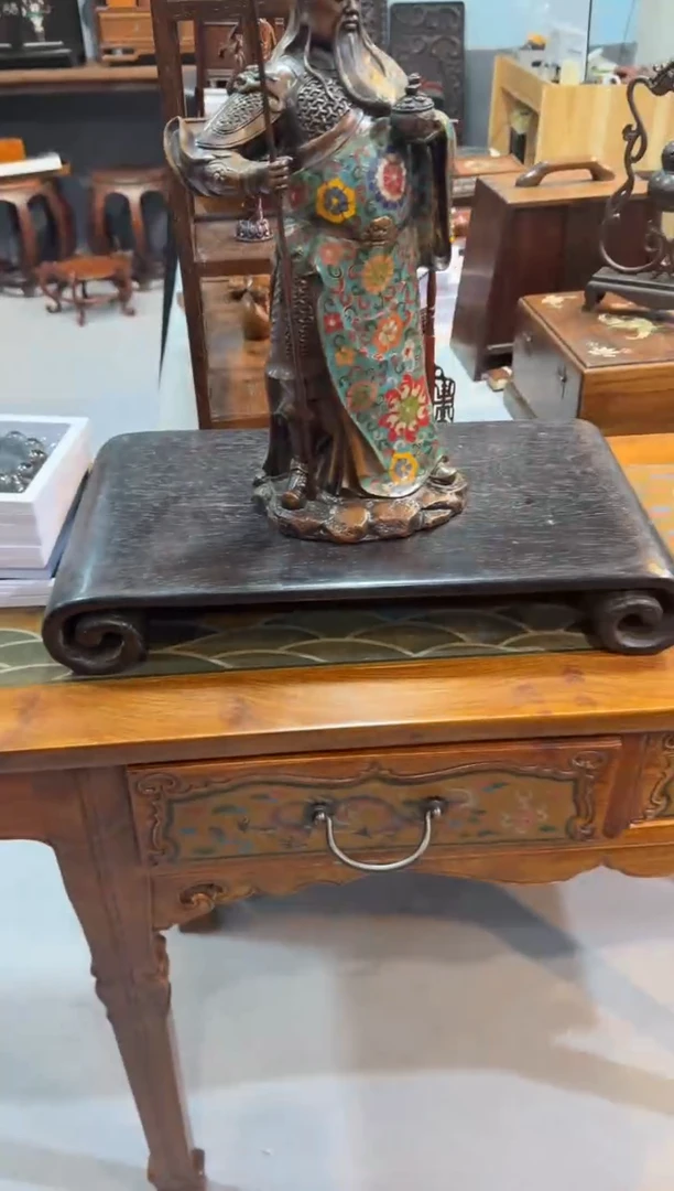 木紫檀 下卷底座