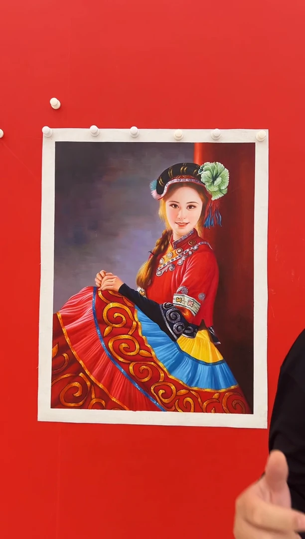 国画二郎老师油画精品
