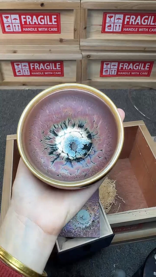 茶盏金樽 将军 建窑建盏主人杯