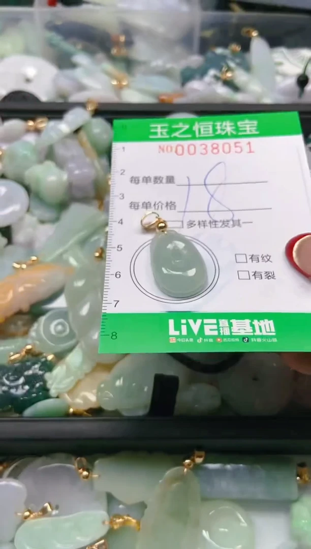 【闪购商品】翡翠颈饰未镶嵌闪购0038051