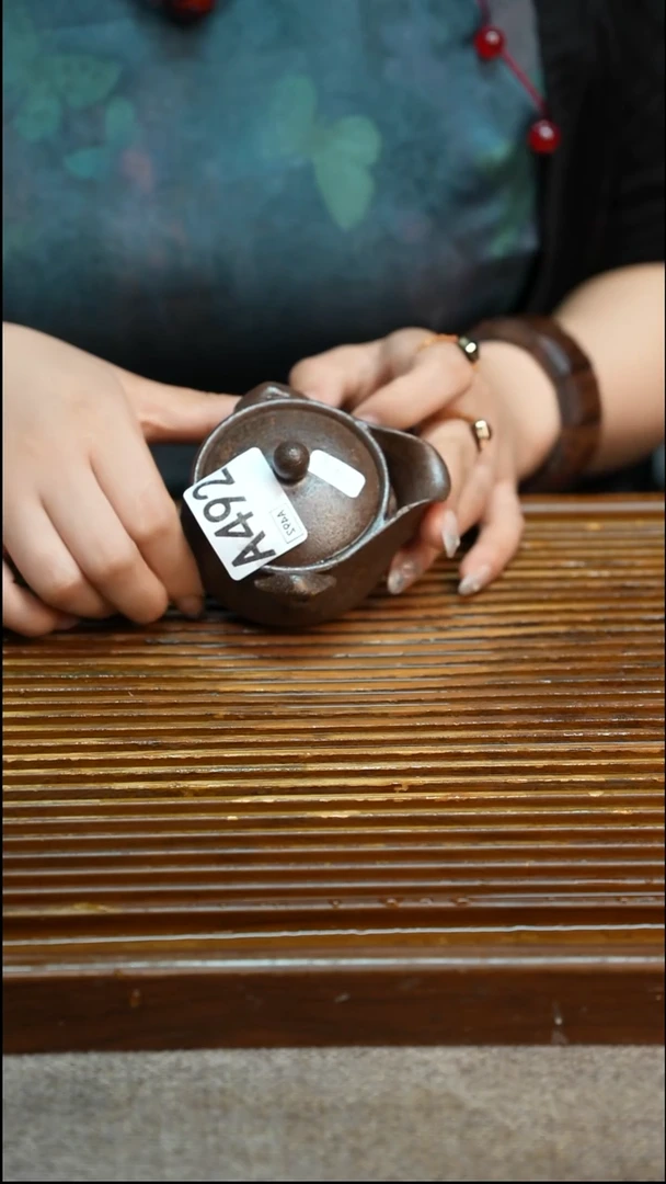 万古烧粗陶手工茶具