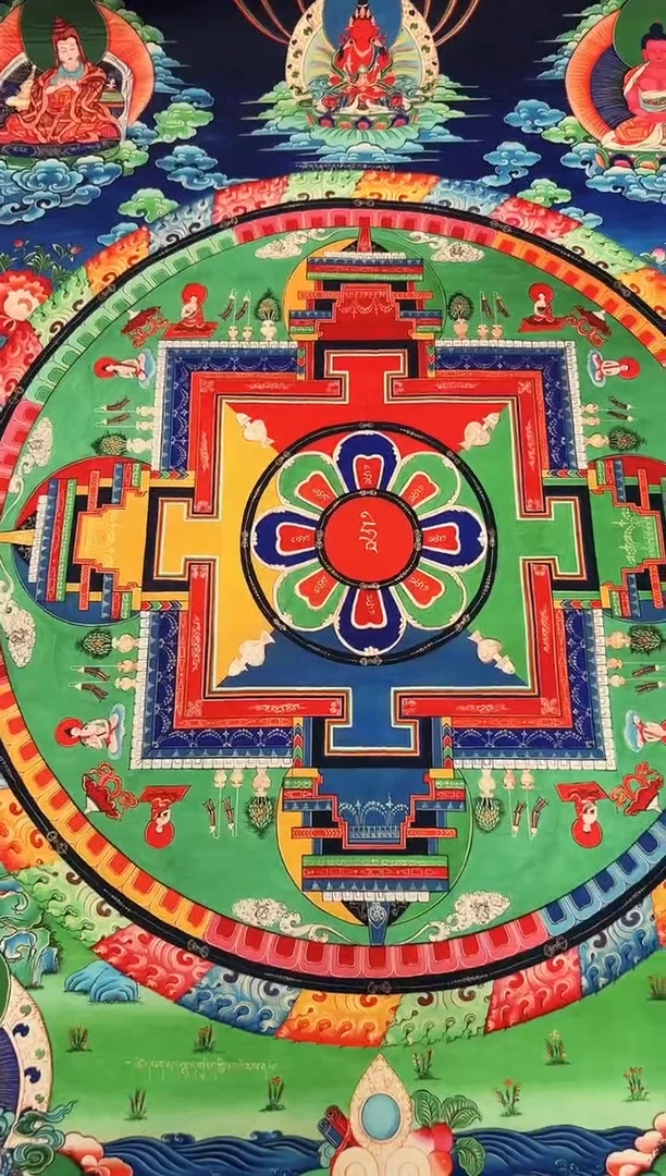 卷轴画唐卡16067