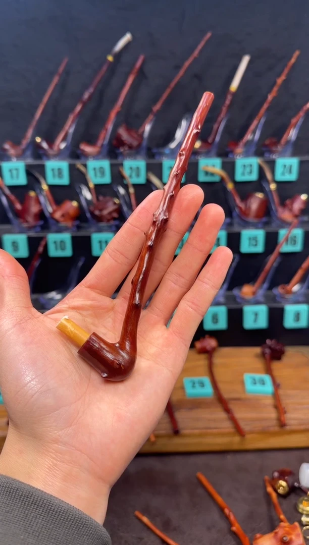 一物一图檬子木手工香烟嘴