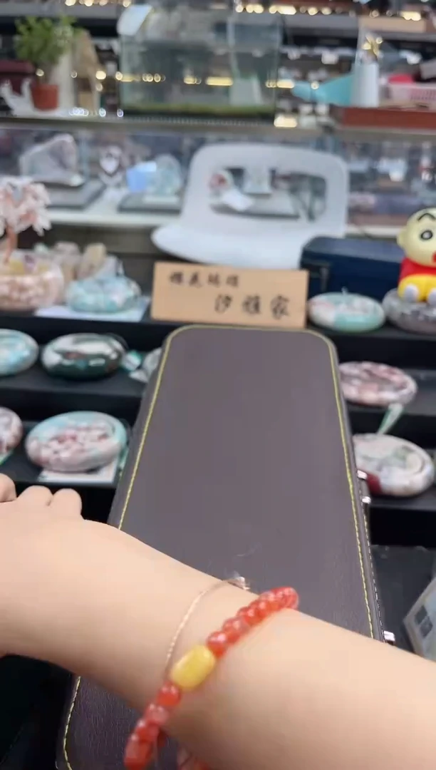 未镶嵌手镯石英质玉瑾圈口 （赠品镯心）