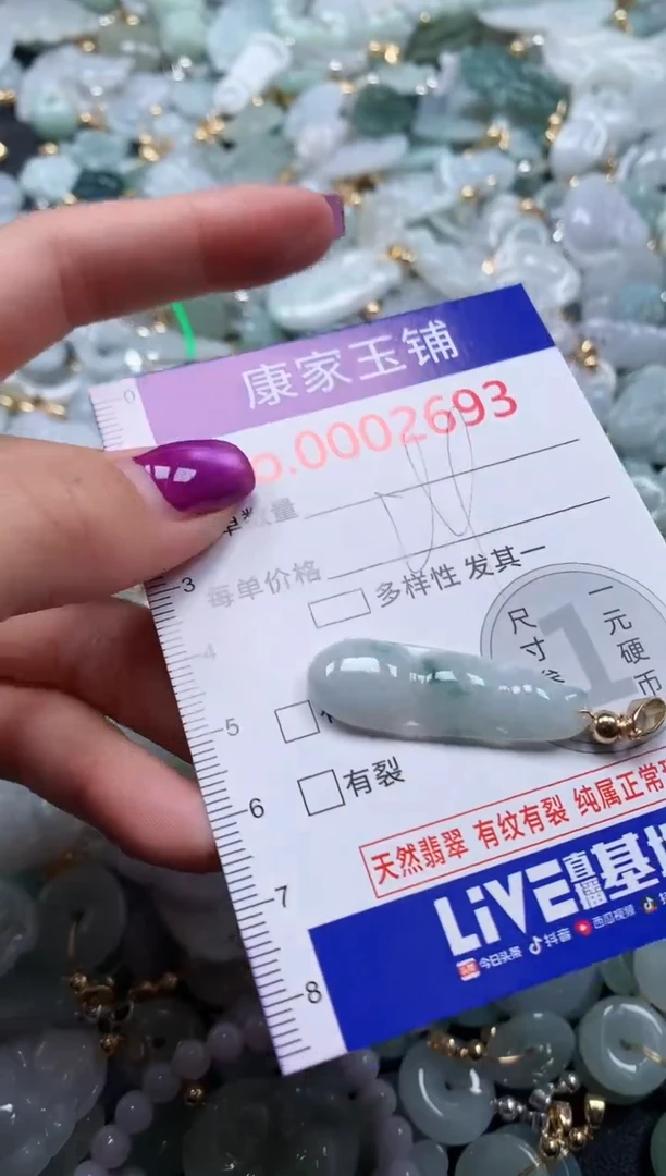 颈饰未镶嵌翡翠2693