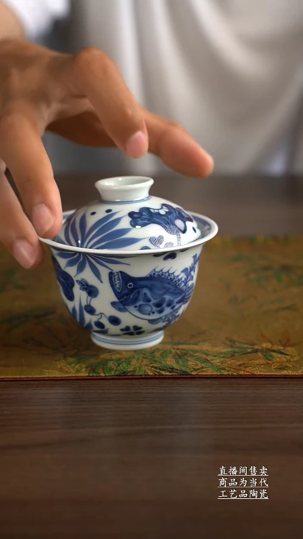 瓷片景德镇手工陶瓷茶具