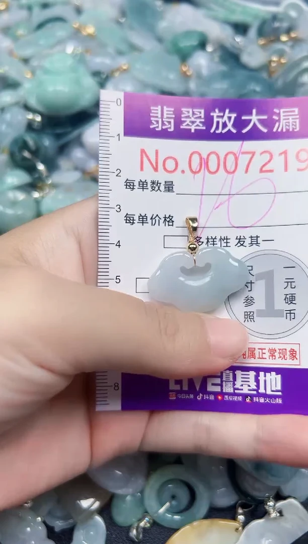颈饰未镶嵌翡翠7219